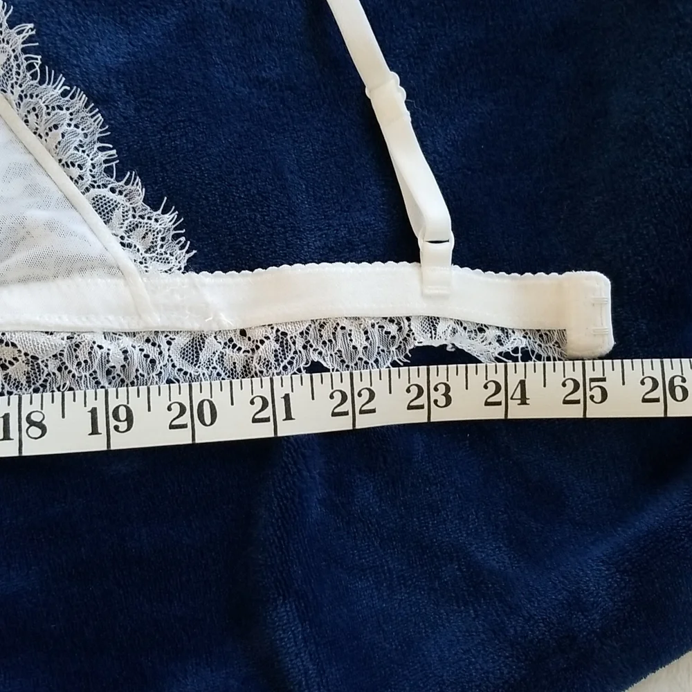 White lace bralette sz s - Picture 10 of 10